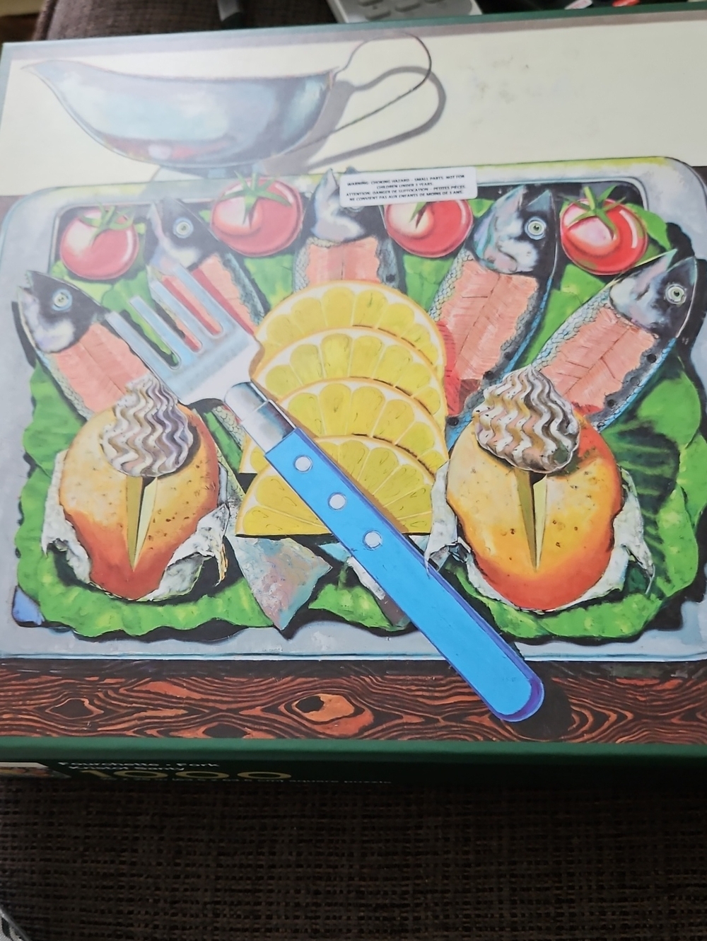 Parkside Fourchette Fork Puzzle Jigsaw 1000 Pieces